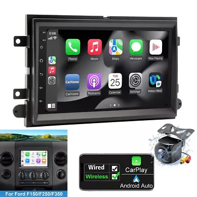 Android 12 Car Stereo Radio Wireless Carplay GPS In-Deck For 2004-2014 FORD F150 • $124.90