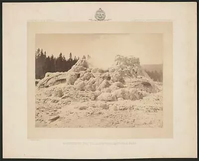 Crater Of The Castle Geyser / W.H. Jacksonphoto. Yellowstone National Park • $9.99