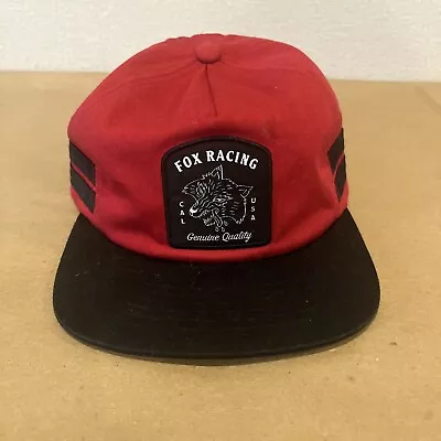 Vintage Fox Racing Hat/Cap Genuine Quality Men Women  • $13.20
