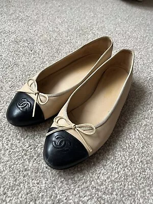 Chanel Ballet Flats 38.5 • £475