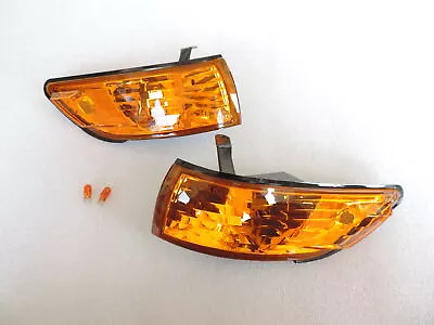 $75 • Buy Corner Crystal Amber Lights Clear For 1988 1989 1990 1991~1993 NISSAN SILVIA S13