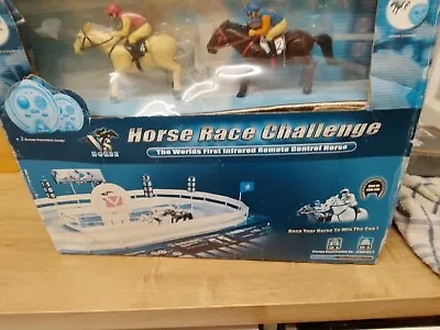 Horse Race Challenge The Worlds First Infrared Remote Control Horse  Game NEW • £29.99