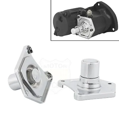 CNC Solenoid Cover Push Button Starter For Harley Twin Cam EVO Sportster Dyna • $14.81