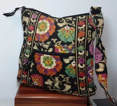 Vera Bradley Suzani Retired Print Crossbody Shoulder Bag Purse REPAIR NEEDED • $14.95