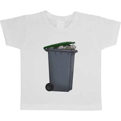 'Wheelie Bin' Children's / Kid's Cotton T-Shirts (TS035248) • $12.76