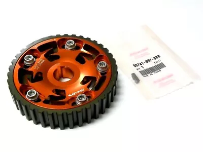 Vms 88-00 Honda Civic D15 D16 Sohc Adjustable Racing Cam Gear & Oem Key Orange • $69.95