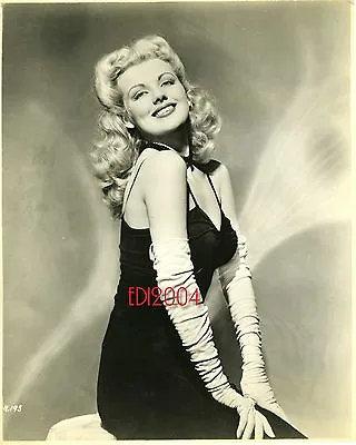 DOLORES MORAN Vintage Original 1940s Photo BUXOM BLONDE SEXY BEAUTY Rare • $74.99