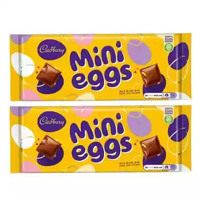 Cadbury Mini Eggs Bar 2 X 360g (Suitable For Vegetarians) • £14.99