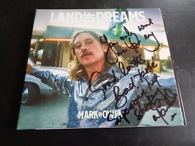 Mark Owen Land Of Dreams Autograph/signed Cd & His Handwritten Lyrics.. 2 Diff • £49.99