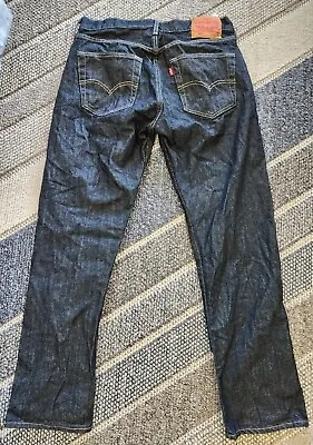Levi's Men's 501 Original Shrink To Fit Jeans Straight Leg Button Fly 33W X 32L • $63.99