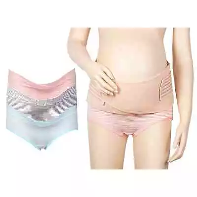 Maternity Belt Underwear Pregnancy Support Postpartum Binder Postnatal Wrap XL • $11.70