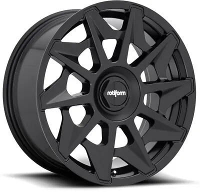 Alloy Wheels 20  Rotiform CVT Black For VW Golf R [Mk7] 13-19 • $1977.59