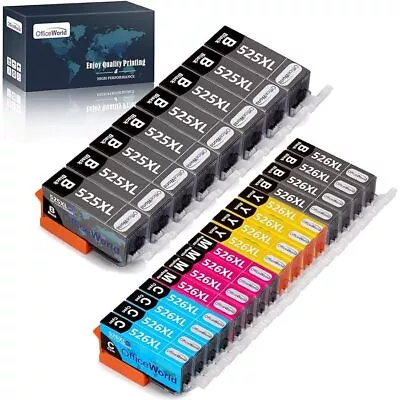 = Canon Pgi-525 / Cli-526 Compatible Ink Cartridges - Sent Quickly • £1.89