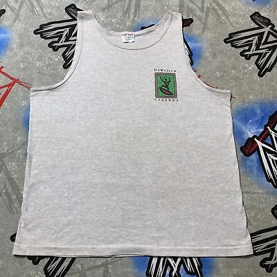 Hawaiian Legends VTG Single Stitch Men's XL Tank Top Shirt • $19.99