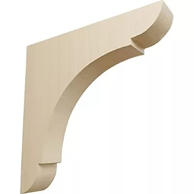 Ekena Millwork BKTW01X10X10OLRW Large Olympic Wood Wood Brackets 1 3/4 W X 10... • $40.53