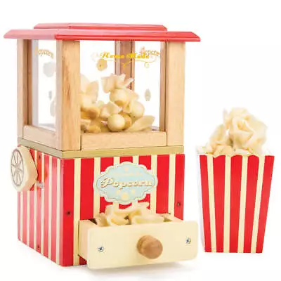 Le Toy Van - Pretend Play - Honeybake Wooden Popcorn Machine • £28.98