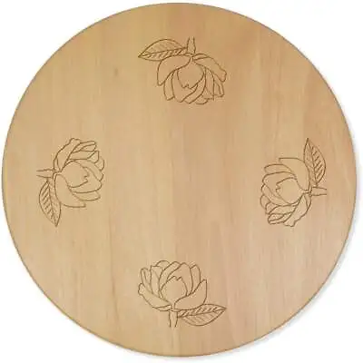 'Magnolia Flower' Lazy Susan Rotating Turntable (LA00002970) • £19.99