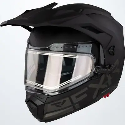 FXR Maverick X Modular Snowmobile Helmet Heated Shield M L XL 2X 3X 220623-1000 • $343.99