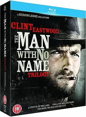 The Man With No Name Trilogy (Clint Eastwoood) GOOD THE BAD AND THE UGLY Blu Ray • $30.23