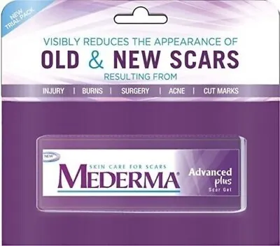 Mederma Advanced Plus Scar Gel Skin Care For New And Old Scars Acne Burn 5 G • $9.30