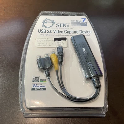 $14.99 • Buy SIIG USB 2.0 Video Capture Device