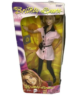Britney Spears Baby One More Time Doll 1999 Play Along Waitress Fashion NEW • $198.70