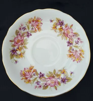  Colclough Wayside 15cms Wide SAUCER • £5.99