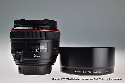 Near MINT Canon EF 50mm F/1.2 L USM • £679.37