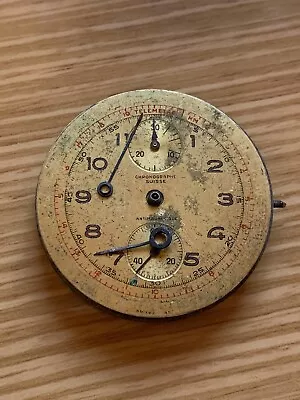 Vintage Chronograph Venus Caliber 170 Movement & Dial & Hands • $150