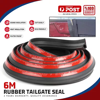 Modigt Tailgate Seal Kit For Ssangyong Musso Rubber Ute Dust Tail Gate Au • $33.39