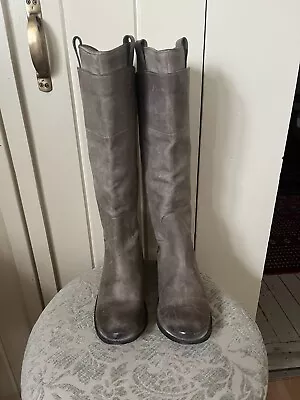 Frye Paige Boots 9.5b Womens Grey 3477534 • $24.99