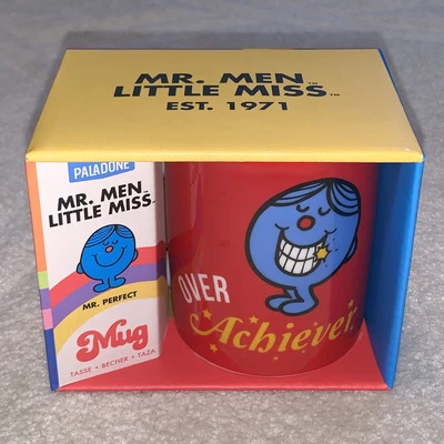 £7.99 • Buy Mr Men Little Miss Mr Perfect Over Achiever Mug Brand New Paladone Ideal Gift