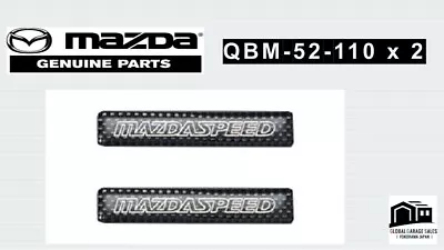 MAZDA Genuine OEM RX-7 FD3S Emblem Badge MAZDA SPEED Rear QBM-52-110x2 • $68.32