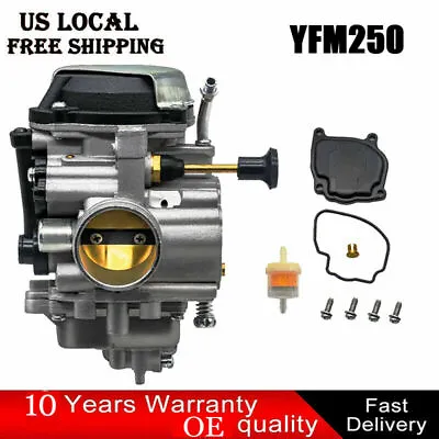 Carburetor For Yamaha Bear Tracker 250 YFM 250 Yfm250 Atv Quad 1999-2004 99-04 • $42.82