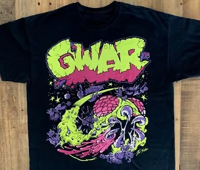 Vintage GWAR Concert Tour Men T-shirt Black Cotton Unisex All Sizes • $23.99