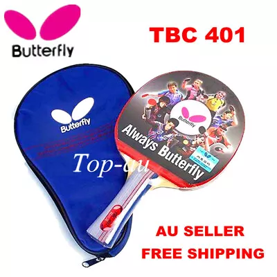 $49.75 • Buy Butterfly TBC401 Table Tennis Ping Pong Racket Paddle Bat Blade Long/Shakehand