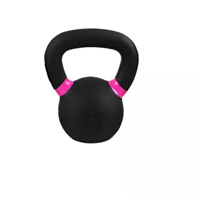 1 X 8Kg Cast Iron Kettlebell Powder Coating Cross Weight Lifting Dumbbell Gym • $39