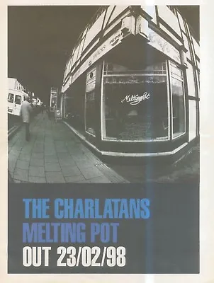 Babk19- Advert/picture - 15x11 The Charlatans - Melting Pot • £15.99