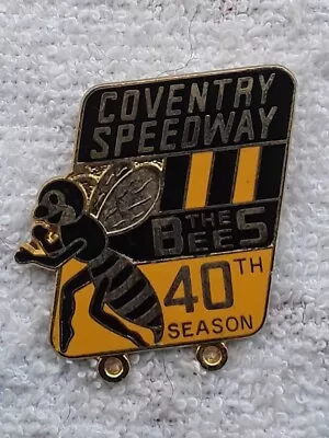 Coventry  Bees  Speedway Badge In Gold  • £2.99