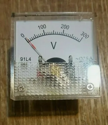 Analog Volt Panel Meter Gauge AC 0~300V Generator US STOCK • $8.49