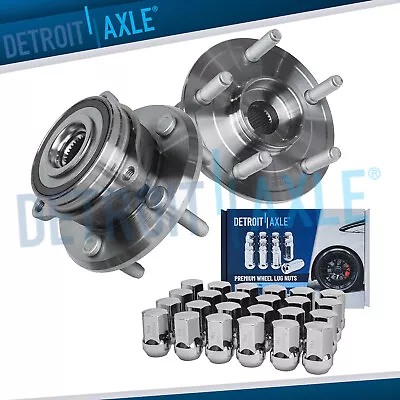 Front Wheel Hub Bearing W/24pc Lug Nut For 2011 2012-2019 Durango Grand Cherokee • $134.02