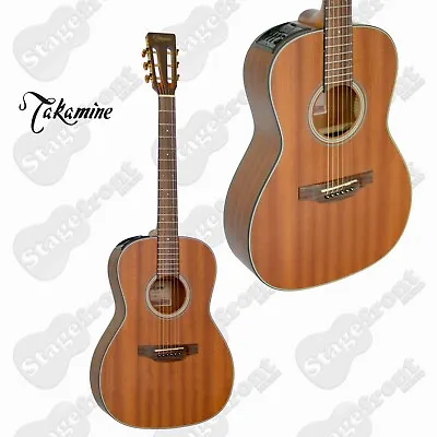 Takamine Gy11mens New Yorker Body All Mahogany Acoustic /electric Guitar       • $575