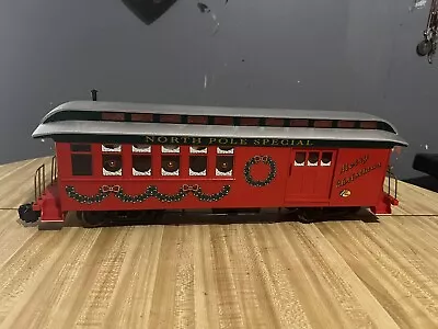 Bachmann G Scale North Pole Special Luggage Passenger Car • $29.99