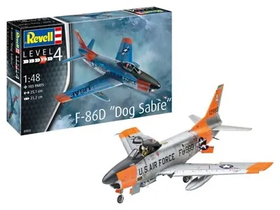 Revell Of Germany 03832 1:48 North American F-86D Dog Sabre Aircraft Plastic Kit • $47.39