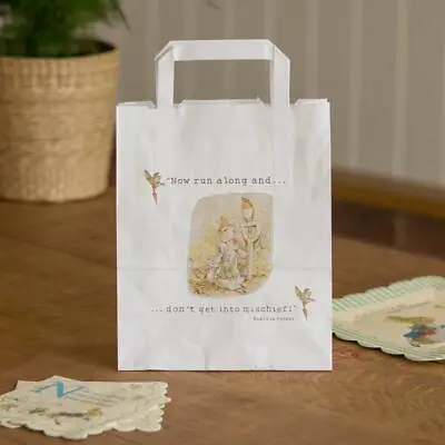£6.15 • Buy Peter Rabbit Paper Bags | Childrens Christening Easter Birthday Party Favour X10