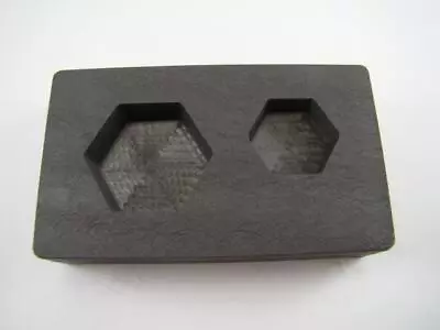 2 Oz & 5 Oz Hexagon Gold Bar High Denisty Graphite Mold Combo-Loaf Silver Copper • $67.61