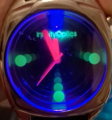 Infinity Optics Watch W/Built In Black Light 2005 Vintage Works • $110