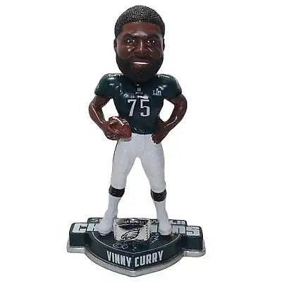 Vinny Curry Philadelphia Eagles Super Bowl LII Champion Bobblehead NFL • $79.99