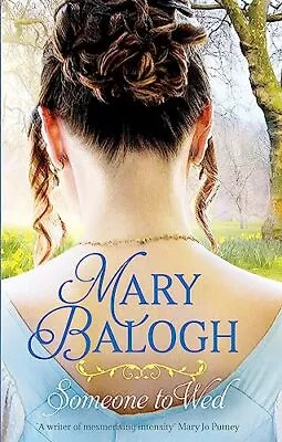 Someone To Wed (Westcott) By Mary Balogh Book The Cheap Fast Free Post • £4.77