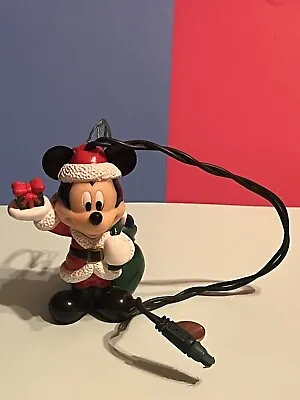Disney's Mickey Mouse  Santa Ornament Tree Light Bulb • $8